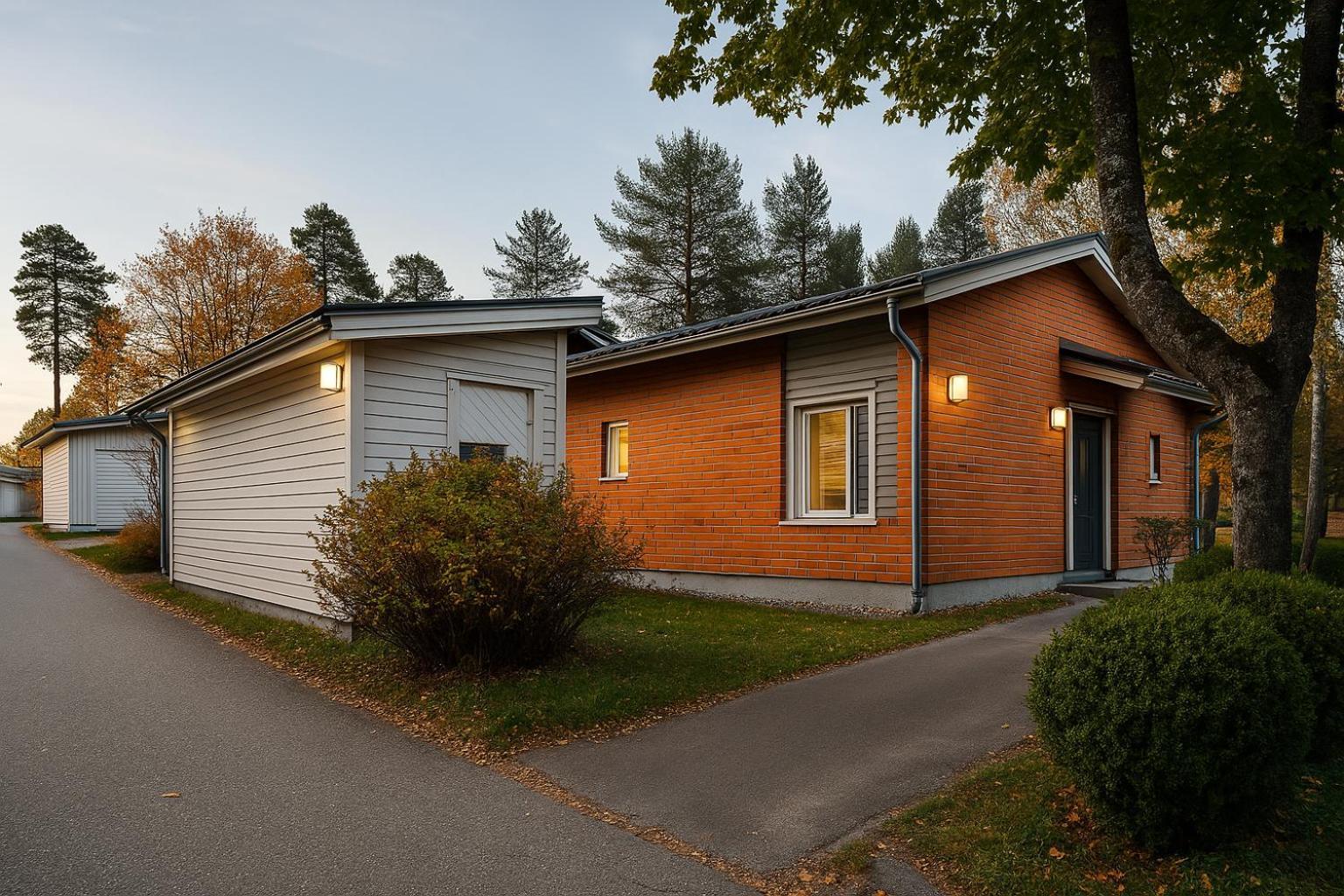Rauhallinen Rivitalon Paeaety Porvoo Exterior photo